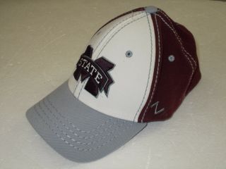 Zephyr Z Fit Mississippi State Bulldogs Ncaa Team Hat Adult Size Large