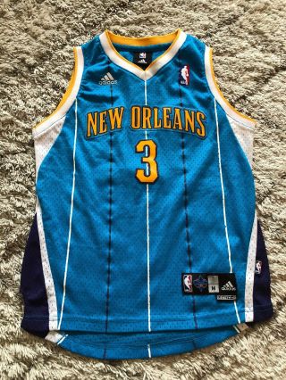 Chris Paul Orleans Pelicans Adidas Swingman Aqua Youth Jersey Medium (10 - 12)