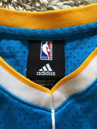 Chris Paul Orleans Pelicans Adidas Swingman Aqua Youth Jersey Medium (10 - 12) 3