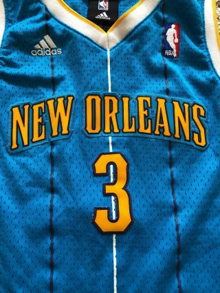 Chris Paul Orleans Pelicans Adidas Swingman Aqua Youth Jersey Medium (10 - 12) 4