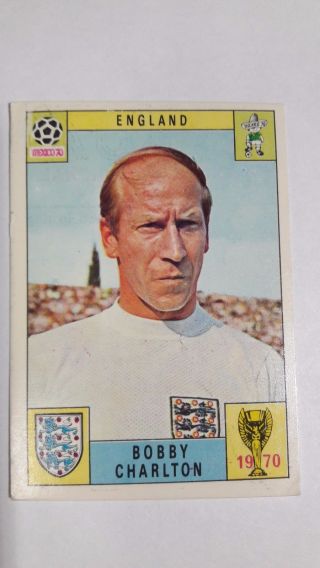 Panini 1970 Mexico 70 Bobby Charlton England