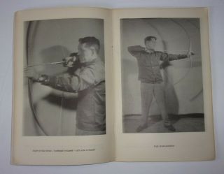 Vintage Archery Fundamentals Booklet Rome Sporting Goods Charles A.  Kleist 3