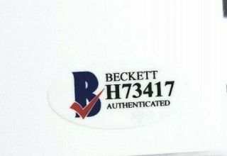 Joe Namath Signed All The Way Book Hardback DJ 1st Edition Beckett 6