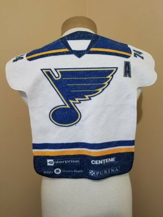 St.  Louis Blues Tj Oshie 74 Stanley Cup Playoffs Jersey Rally Towel Sga