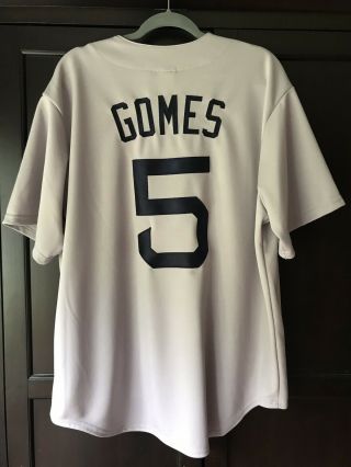 Authentic Majestic Boston Red Sox Gomes Jersey Grey Stitched Sewn Men’s XL 6