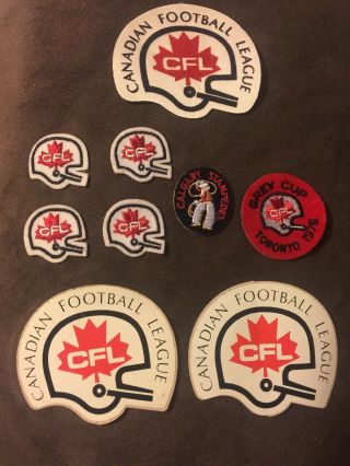 1976 Cfl Grey Cup Patch And More
