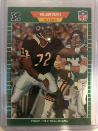 William Perry 1989 Pro Set Sp Chicago Bears R50
