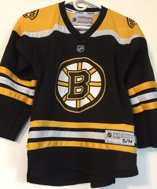 Boston Bruins 37 Patrice Bergeron Reebok Jersey Youth Size Small/medium