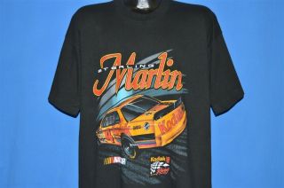 Vintage 90s Sterling Martin Kodak Film Car 4 Indy 500 T - Shirt Racing Nascar Xl
