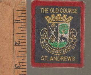 Golf Crest - Patch - The Old Course - St.  Andrews