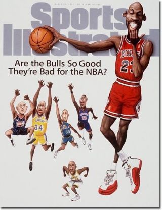 March 10,  1997 Michael Jordan,  Chicago Bulls Sports Illustrated A