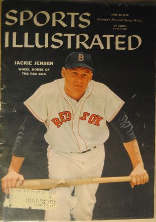 1958 Sports Illustrated - Boston Red Sox Jackie Jensen