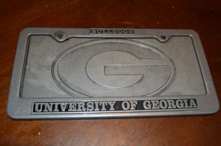 Set of 2 UGA UNIVERSITY OF GEORGIA Pewter 