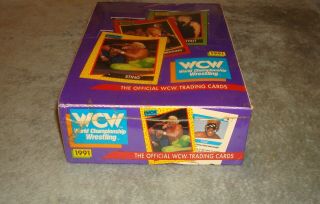 BOX 1991 WCW WORLD CHAMPIONSHIP WRESTLING TRADING CARDS IMPEL TURNER NOS 2