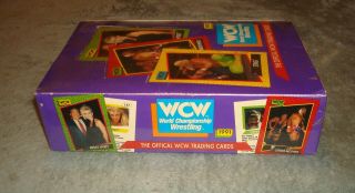 BOX 1991 WCW WORLD CHAMPIONSHIP WRESTLING TRADING CARDS IMPEL TURNER NOS 3