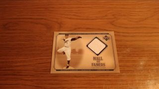 2001 Upper Deck Hall Of Famers Game Use Jersey Pee Wee Reese J - Pw Dodgers