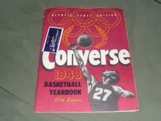 1948 Converse Basketball Yearbook Olympic Games Edition / Chuck Taylor All - Stars