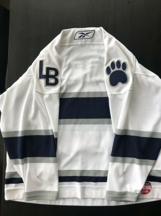Long Beach Ice Dogs jersey Size XL White 3