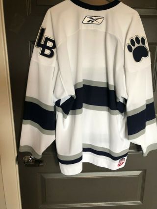 Long Beach Ice Dogs jersey Size XL White 5