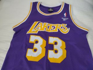 Kareem Abdul - Jabbar 33 Los Angeles Lakers Reebok size small. 2