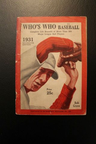 1931 Who 