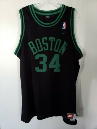 Nike Boston Celtics 1963 Rewind Paul Pierce 34 Throwback Swingman Jersey Sz 3xl
