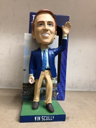 Vin Scully ‘first Pitch’ Bobblehead Los Angeles Dodgers Sga