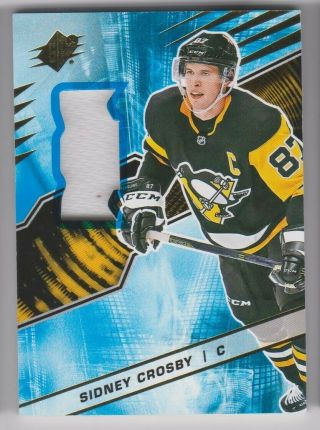 18 - 19 Upper Deck Spx Game Jersey 20 Penguins - Sidney Crosby