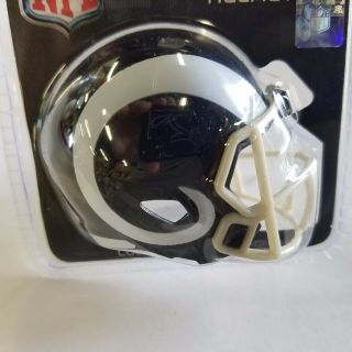 1 Los Angeles Rams 2017 Version Pocket Pro Helmet Riddell Speed