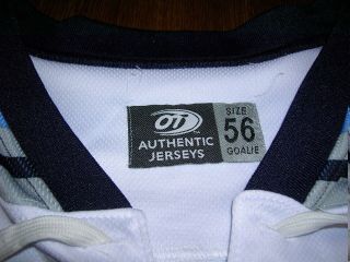 Alaska Aces OT Brand Hockey Jersey in White Size 56 3