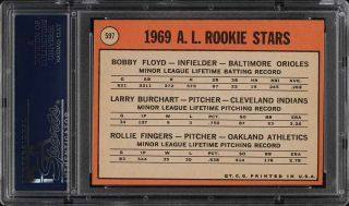 1969 Topps Rollie Fingers ROOKIE RC 597 PSA 8 NM - MT (PWCC) 2