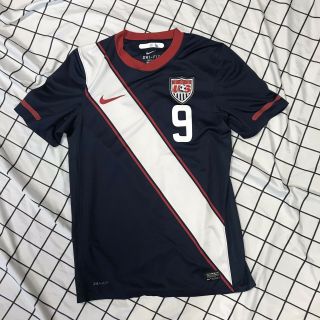 Nike Team Usa 2010 Fifa World Cup Soccer Jersey 9 Charlie Davies Men’s Size S