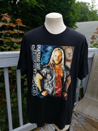 Chris Jericho Y2j T - Shirt Wwf Wwe Vintage 2000 Mens Wrestling Event Shirt Xl