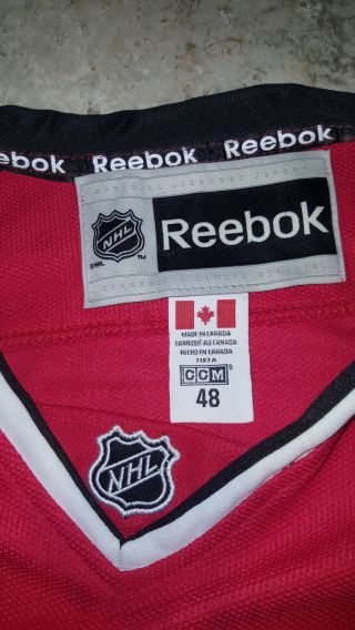Andrew Shaw 65 Chicago Blackhawks Reebok CCM Red Sewn Jersey Size 48 LOOK 4