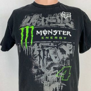 Fox Racing Monster Energy Ricky Carmichael Youth T - Shirt Size Xl Supercross