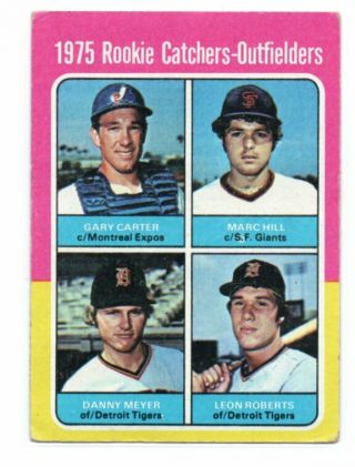 1975 Topps Gary Carter Montreal Expos Rookie Catchers - Outfielders 620