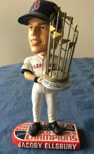 Jacoby Ellsbury Boston Red Sox Bobble Head 2007 World Series Champs Trophy