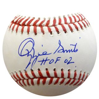 Ozzie Smith Autographed Signed Mlb Baseball Cardinals " Hof 02 " Beckett 135939