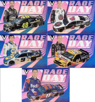 2018 Victory Lane Race Day Complete Insert Set (rd1 - Rd10)