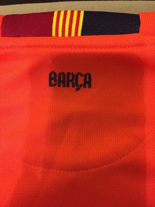 Nike FC Barcelona Away Jersey 2014 XL 6