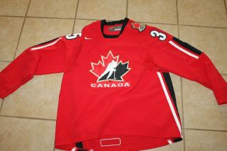 Mens Nike Team Canada Hockey Jersey 35 Turco Size Xl