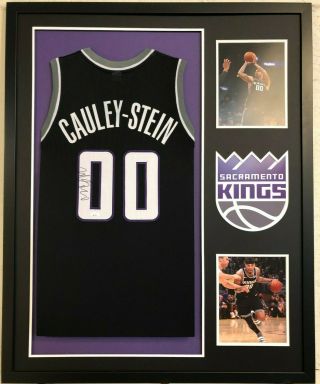 Framed Sacramento Kings Willie Cauley - Stein Autographed Signed Jersey Jsa