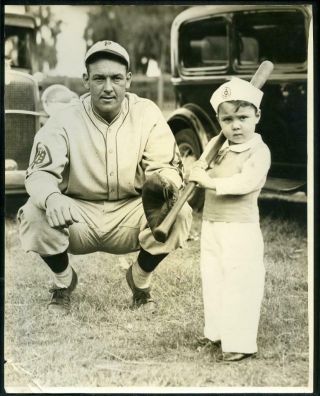 C.  1920 Virgil Spud Davis Phillies Baseball Photo