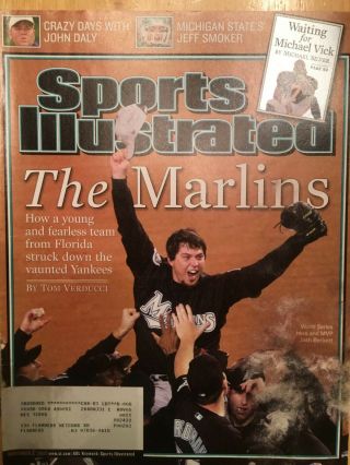 Sports Illustrated November 3,  2003 - Florida Marlins