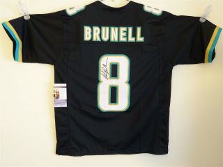 Mark Brunell Signed Auto Jacksonville Jaguars Black Jersey Jsa Autographed