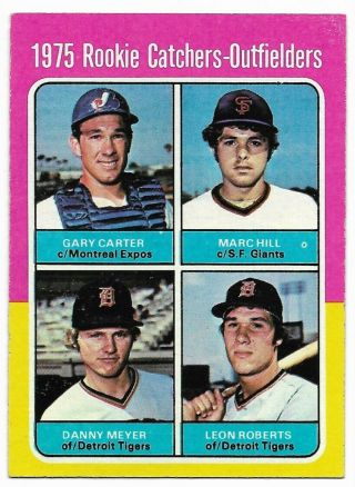 1975 Topps 620 Gary Carter,  Montreal Expos,  Rookie Catchers - Outfielders