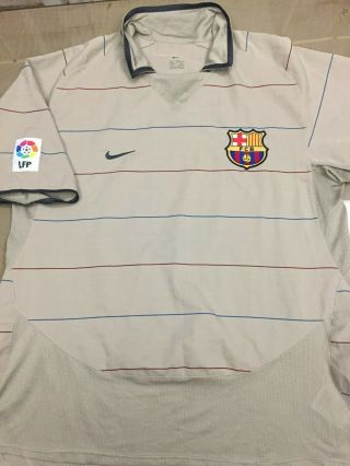 2003 2004 Barcelona Away Football Soccer Shirt Jersey Ronaldinho Xavi Puyol Era