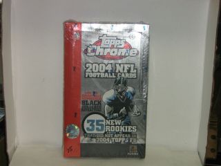 2004 Topps Chrome Football - Hobby Box