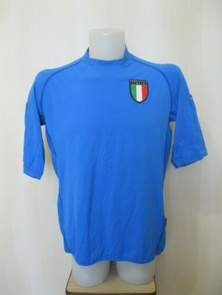 Italy National Team 2000/2001/2002 Home Sz 3xl Kappa Shirt Jersey Maillot Italia