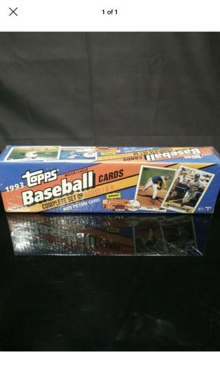 1993 Topps Complete Factory Baseball Card Set - Derek Jeter Rookie